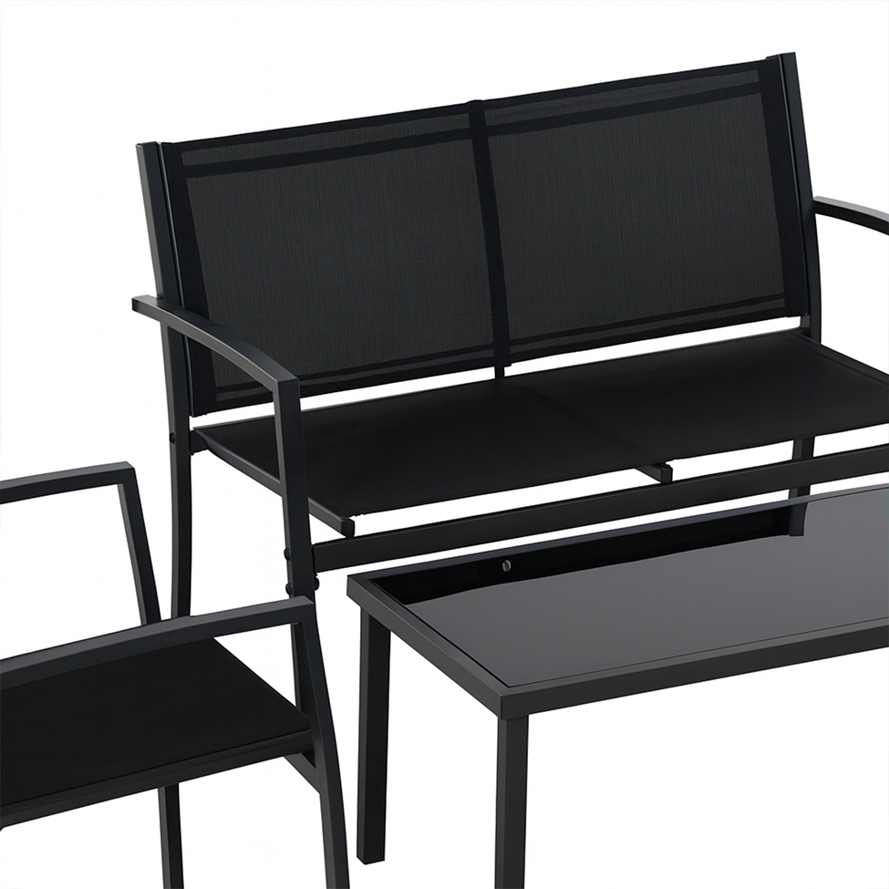 Conjunto para Terraço Relax Preto