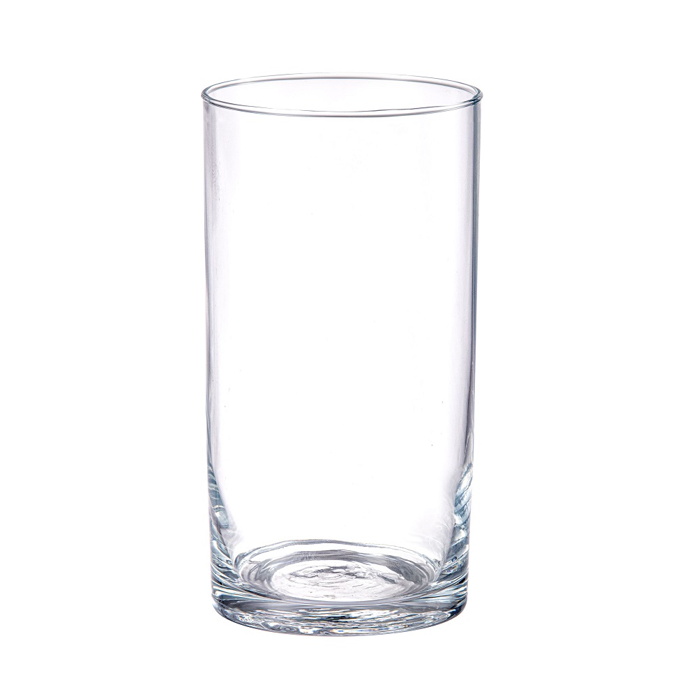 Copo Alto Dia a Dia Cilíndrico Transparente 350ml