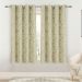 Cortina com Ilhós Vines 260X170 Taupe