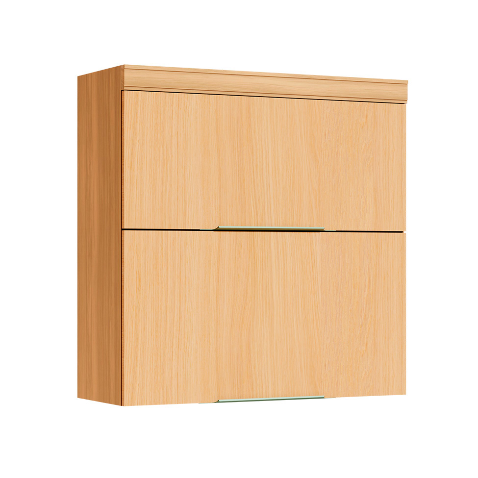 Cozinha Compacta 100% MDF Marquesa 8 Portas 4 Gavetas Verde e Nature