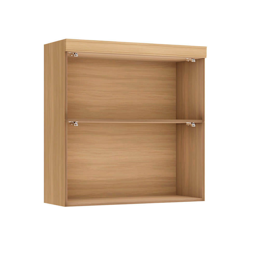 Cozinha Compacta 100% MDF Marquesa 8 Portas 4 Gavetas Verde e Nature