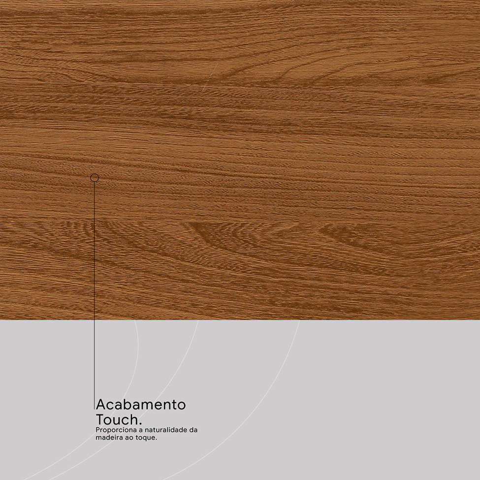 Cozinha Compacta Berry 10 Portas 2 Gavetas Amêndola e Grafite