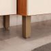 Cozinha Compacta Briz 10 Portas 2 Gavetas Nature e Off White