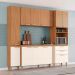 Cozinha Compacta Briz 11 Portas 2 Gavetas Nature e Off White
