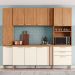 Cozinha Compacta Briz 11 Portas 2 Gavetas Nature e Off White