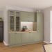 Cozinha Compacta Évora 10 Portas Verde Hill