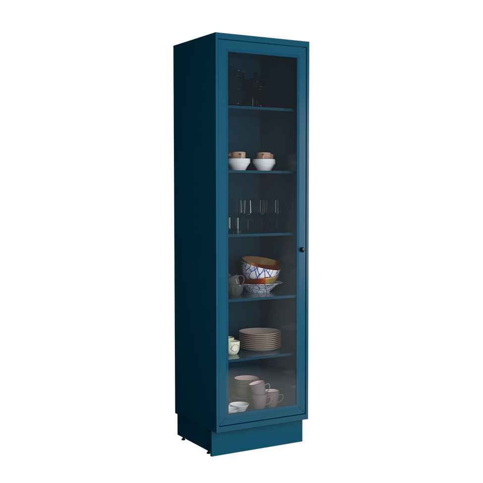 Cozinha Compacta Évora 9 Portas Azul Órion