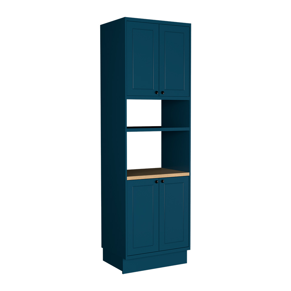 Cozinha Compacta Évora 9 Portas Azul Órion