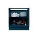 Cozinha Compacta Évora com Tampo para Cooktop 8 Portas 3 Gavetas Azul Órion