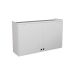 Cozinha Compacta Évora com Tampo para Cooktop 8 Portas 3 Gavetas Branco Ártico