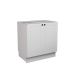 Cozinha Compacta Évora com Tampo para Cooktop 8 Portas 3 Gavetas Branco Ártico