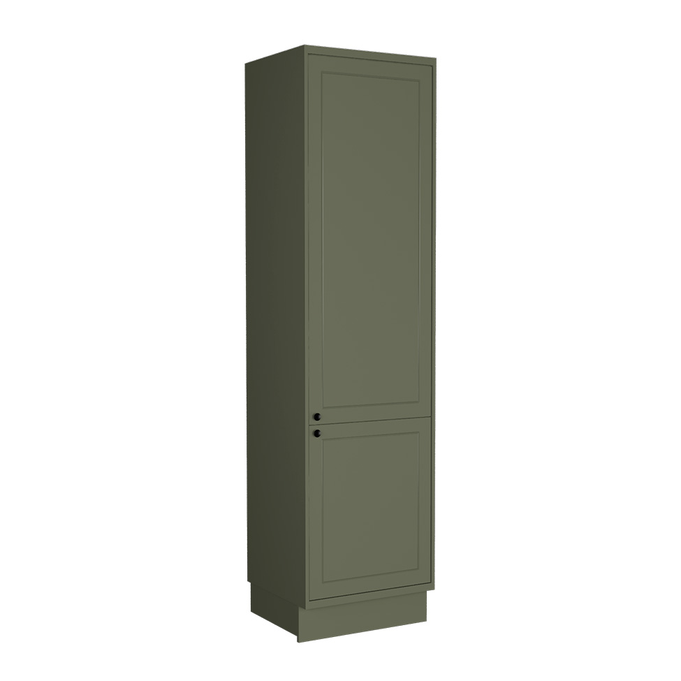 Cozinha Compacta Évora com Tampo para Cooktop 8 Portas 3 Gavetas Verde Hill