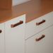 Cozinha Compacta Essência 100% MDF 10 Portas 1 Gaveta Freijó e Off White