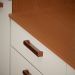Cozinha Compacta Essência 100% MDF 8 Portas 1 Gaveta Freijó e Off White 260 cm