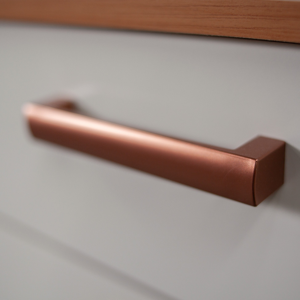 Cozinha Compacta Essência 100% MDF 9 Portas 1 Gaveta Freijó e Off White