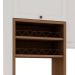Cozinha Compacta Iluminata Iris 10 Portas 4 Gavetas Branca e Ébano