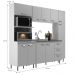 Cozinha Compacta Ipanema 10 Portas 3 Gavetas Branca