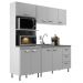 Cozinha Compacta Ipanema 8 Portas 3 Gavetas Branca