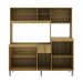 Cozinha Compacta Jasmin 8 Portas 1 Gaveta Dakar e Branco