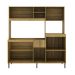 Cozinha Compacta Jasmin 8 Portas 1 Gaveta Dakar e Verde