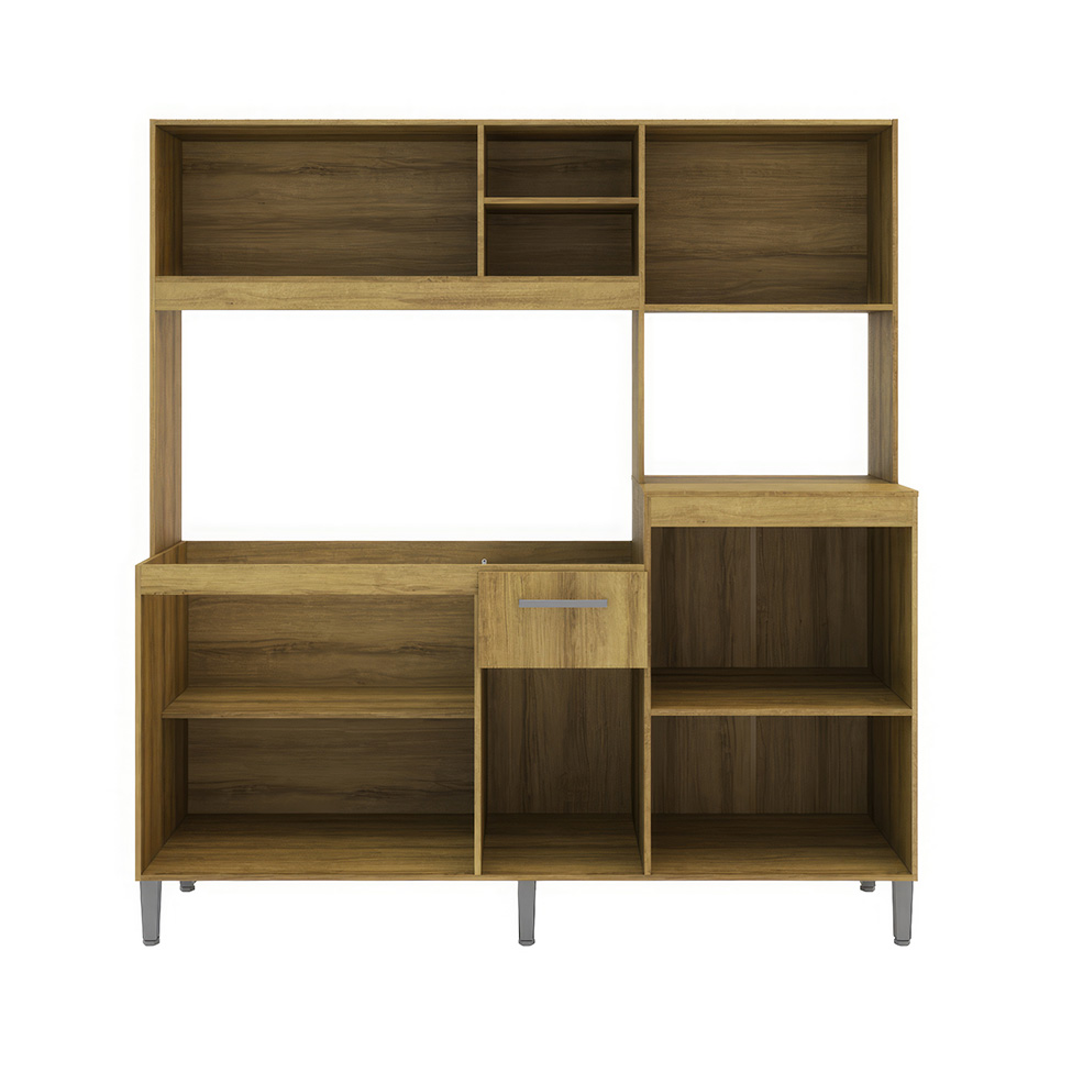 Cozinha Compacta Jasmin 8 Portas 1 Gaveta Dakar e Vulcano