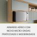 Cozinha Compacta Marquesa I 100% MDF 5 Portas 6 Gavetas Verde e Nature