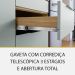 Cozinha Compacta Marquesa II 100% MDF 7 Portas 6 Gavetas Verde e Nature