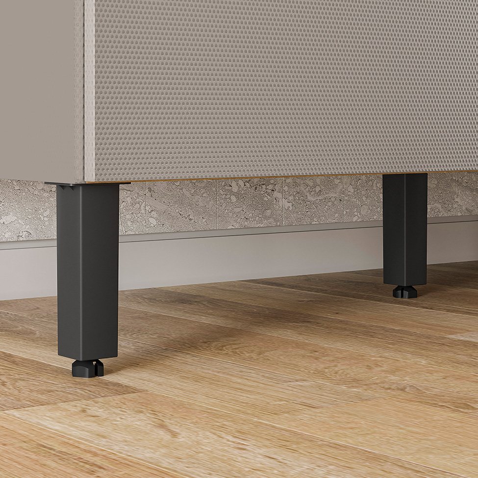 Cozinha Compacta Peru 5 Portas 1 Gaveta Amêndola e Nude