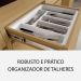 Cozinha Compacta Simone Mendes 100% MDF 12 Portas 4 Gavetas Bege e Carvalho