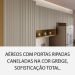 Cozinha Compacta Simone Mendes 100% MDF 9 Portas 4 Gavetas Bege e Carvalho