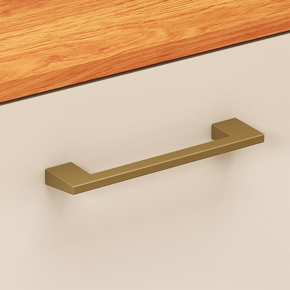 Cozinha Compacta Suspensa Mila 7 Portas 2 Gavetas Cinamomo e Off White