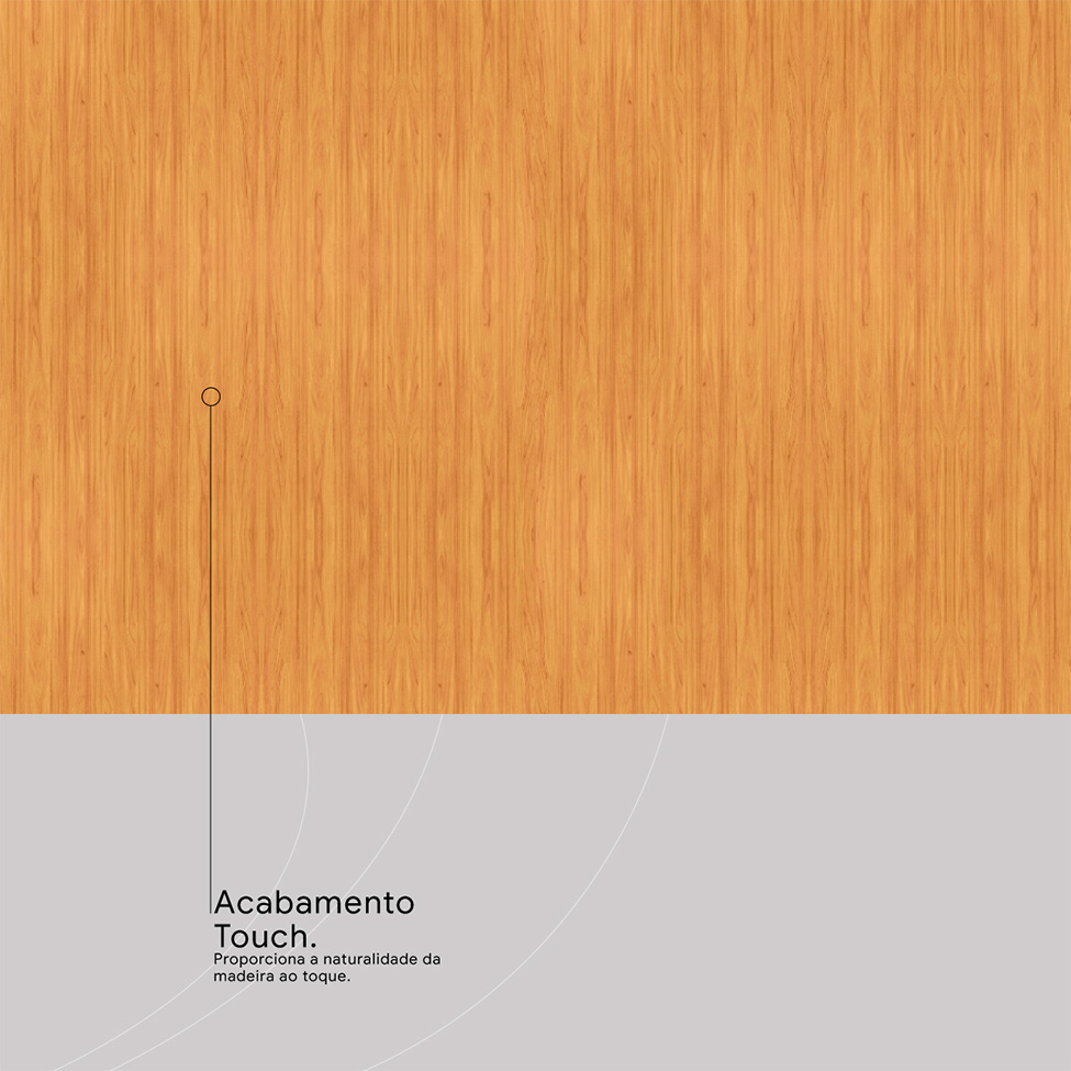 Cozinha Compacta com Vidro Amora 10 Portas 2 Gavetas Off White e Cinamomo