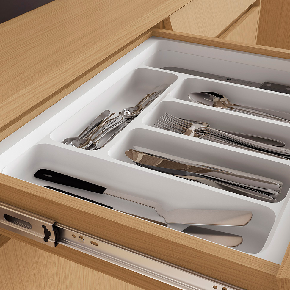 Cozinha Completa 100% MDF Simone Mendes 13 Portas 4 Gavetas Bege e Carvalho