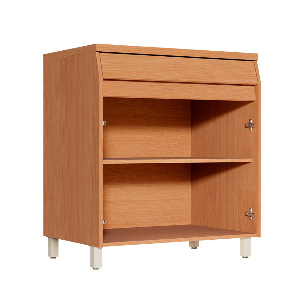 Cozinha Completa 100% MDF Simone Mendes 13 Portas 4 Gavetas Bege e Carvalho