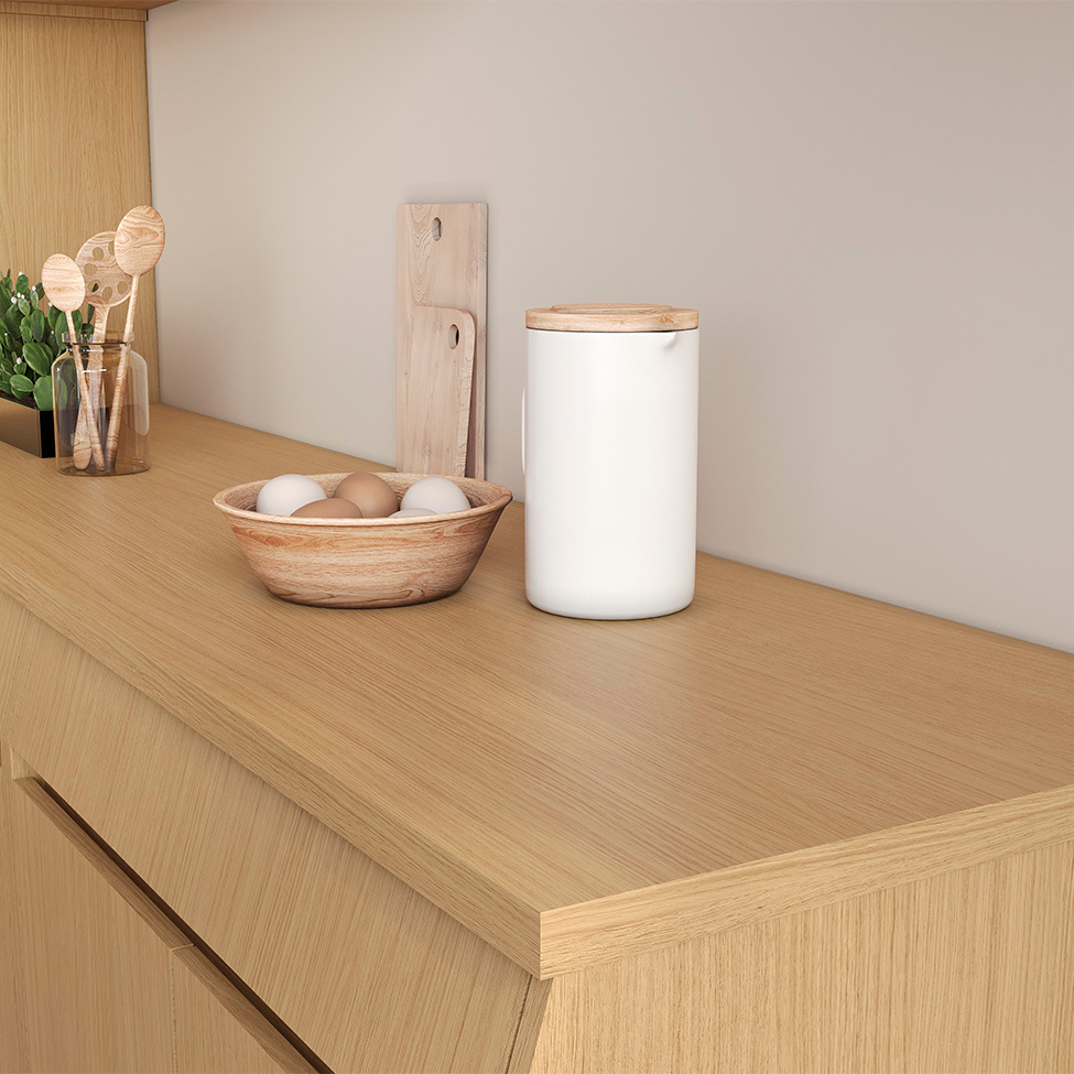 Cozinha Completa 100% MDF Simone Mendes 13 Portas 4 Gavetas Bege e Carvalho