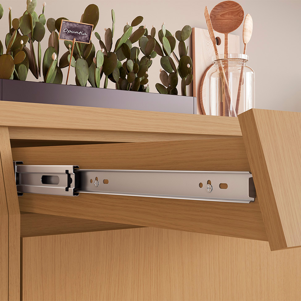 Cozinha Completa 100% MDF Simone Mendes 13 Portas 4 Gavetas Bege e Carvalho