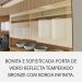 Cozinha Completa 100% MDF com Vidro Reflecta Realeza Premium 8 Portas 4 Gavetas Bege e Carvalho