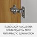 Cozinha Completa Burguesa Premium com Ilha 8 Portas 7 Gavetas Freijó e Branca