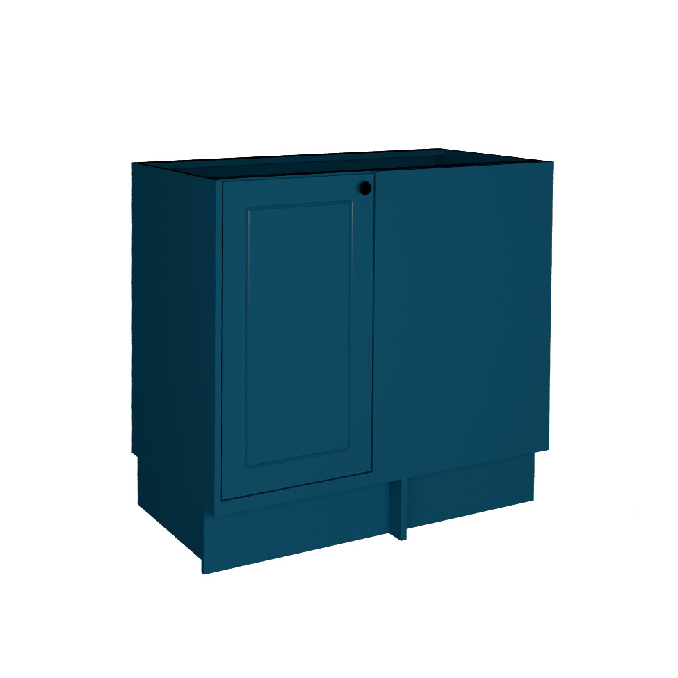 Cozinha Completa Évora 16 Portas 3 Gavetas Azul Órion