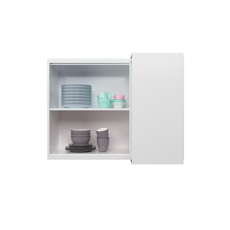 Cozinha Completa Évora 16 Portas 3 Gavetas Branco Ártico