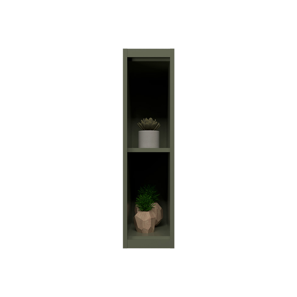 Cozinha Completa Évora 16 Portas 3 Gavetas Verde Hill