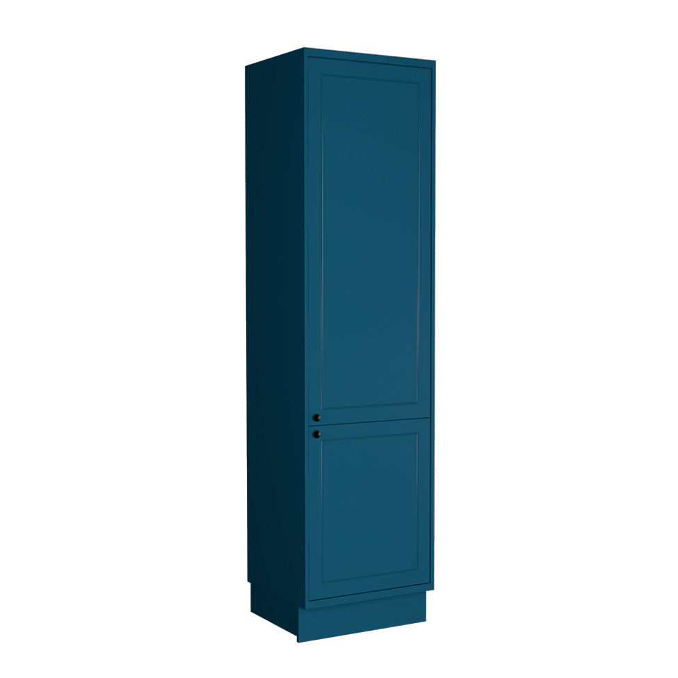 Cozinha Completa Évora com Bancada 6 Portas 3 Gavetas Azul Órion