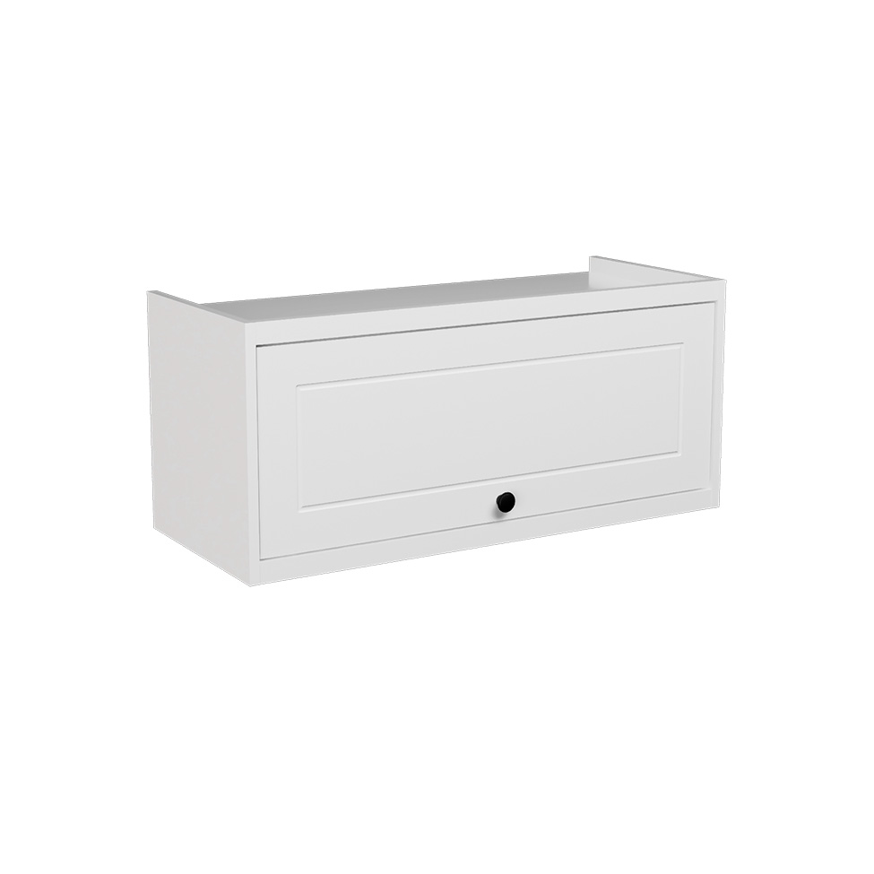 Cozinha Completa Évora com Bancada 6 Portas 3 Gavetas Branco Ártico