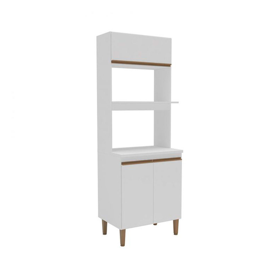 Cozinha Completa Margarida 11 Portas 3 Gavetas Branca