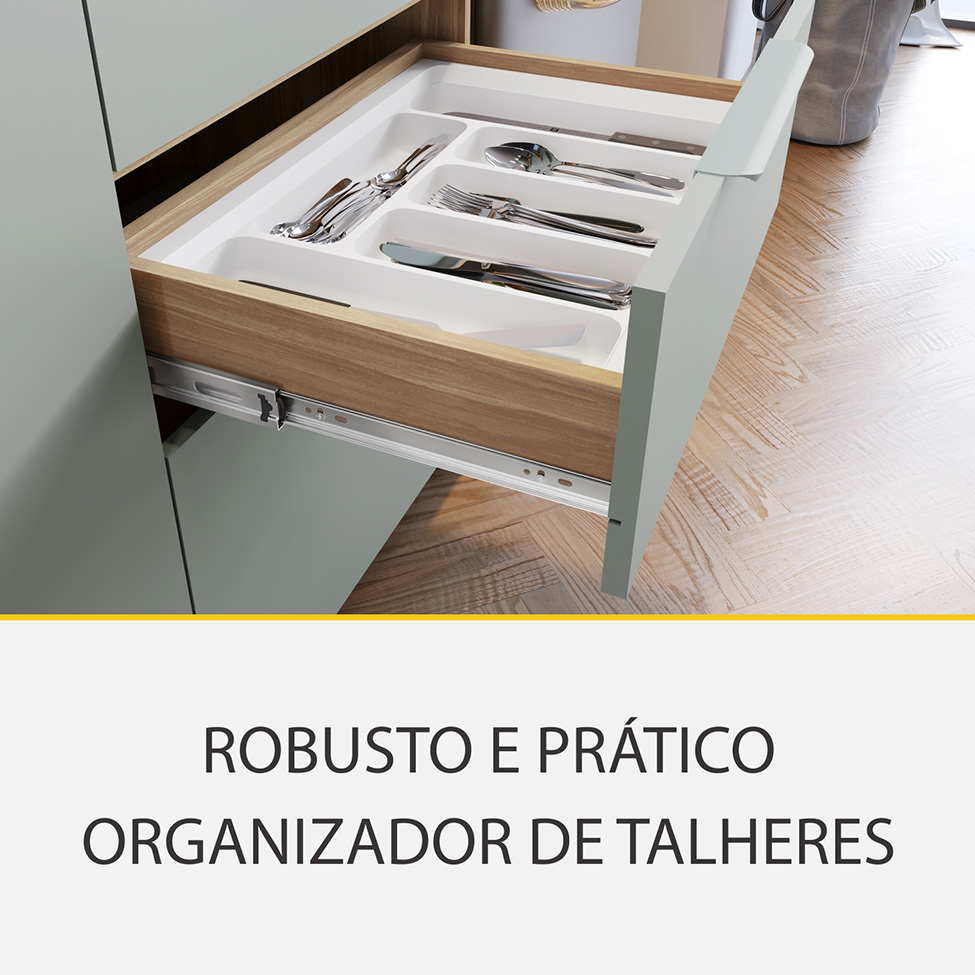 Cozinha Completa Rainha com Ilha 100% MDF 8 Portas 12 Gavetas Verde e Nature