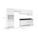 Cozinha Completa Top Class 10 Portas 6 Gavetas Branca