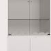 Cristaleira Vicenza 4 PT Off White
