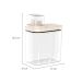Dispenser Flow Transparente e Bege 1,5 L
