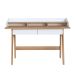 Escrivaninha Flexus 2 GV Hanover e Branca 139 cm