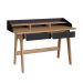 Escrivaninha Flexus 2 GV Hanover e Preta 139 cm